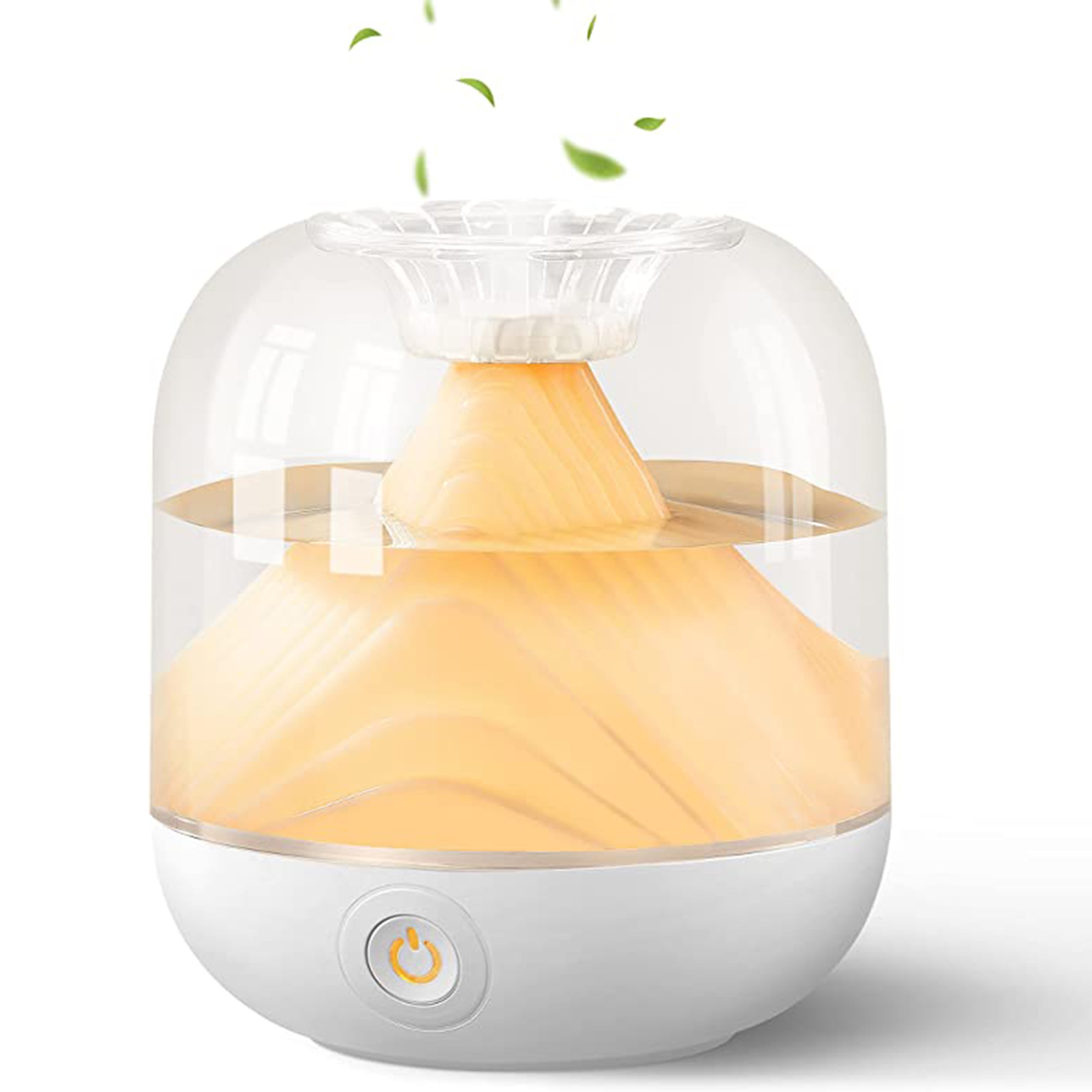 WZCPCV Cool Mist Humidifier,700ML Rechargeable Humidifier 2 Modes With Night Light,Power-off Protection,White