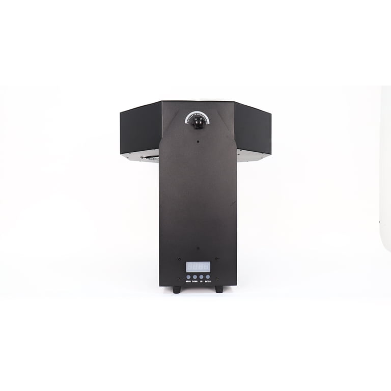 Jacmui, Volcano Bubble Machine, 3-Nozzle Design RGBW Bubble Storm