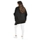 thumbnail image 3 of Cardigan de manga murcielago Roman Fashion /Tallas Extras, 300 (Negro) negro 36, 3 of 4
