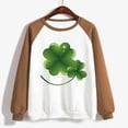 thumbnail image 4 of FAIWAD Womens St Patricks Day Tunic Tops Long Sleeve Round Neck Tunic Tops Plus Size Pullover Tops, 4 of 4