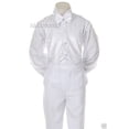 thumbnail image 5 of 6pc Baptism White Tuxedo English Spanish Colored Silver Gold Pope Mary Stole, 5 of 7