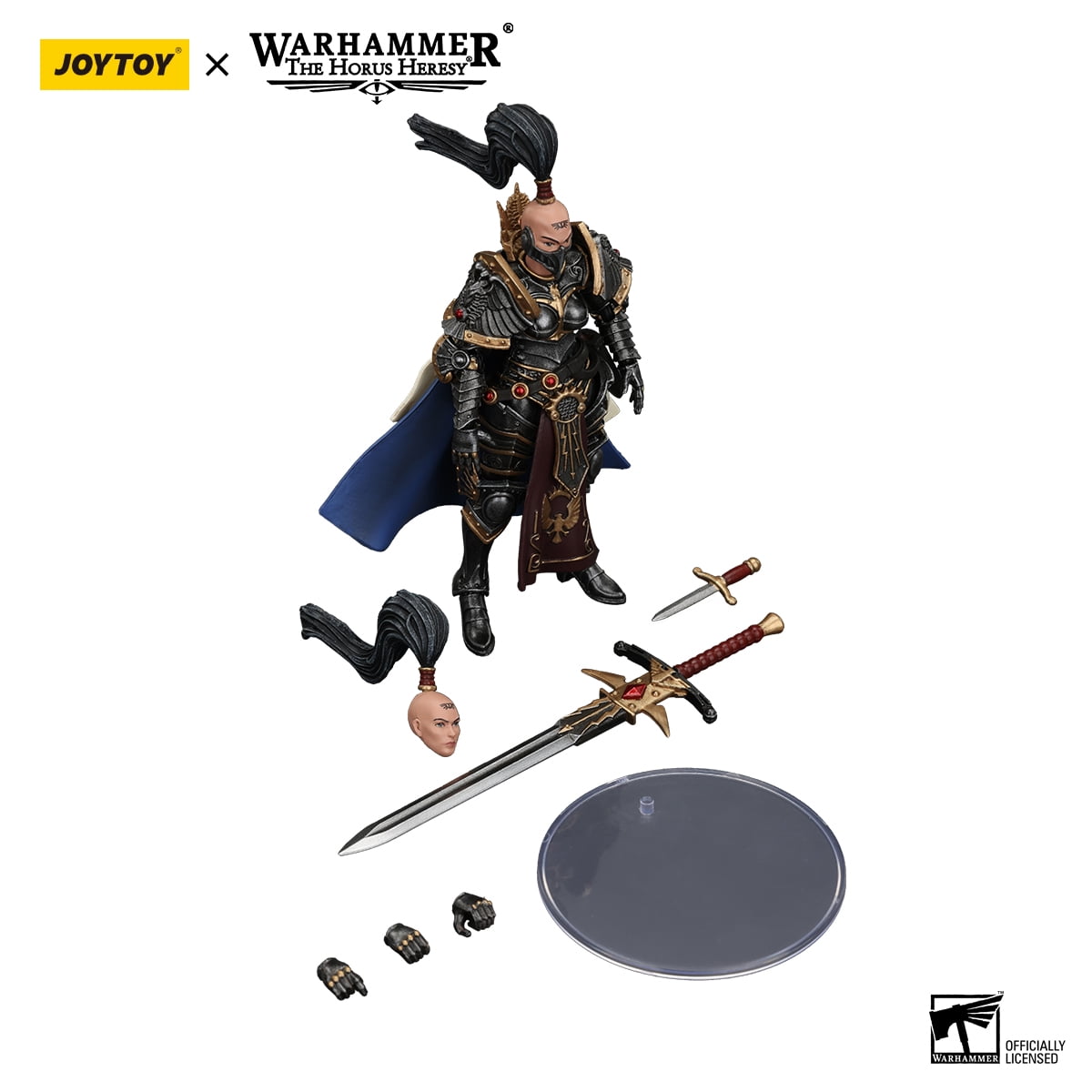 JOYTOY Warhammer 40K The Horus Heresy Sisters of Silence Knight-Commander Jenetia Krole Collection Model