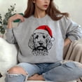 thumbnail image 3 of Christmas Sweatshirt for Men Women Long Sleeve Crewneck Casual Funny Cute Dog Graphic Sweatshirts Pullover Tops, 3 of 5