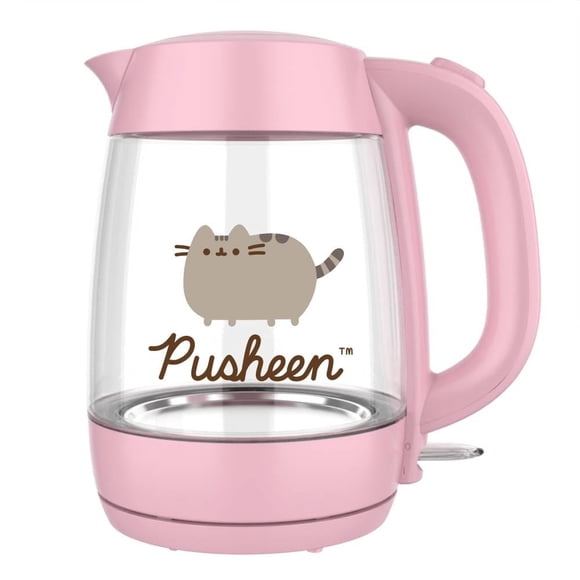 Tetera de Vidrio My Shop Pusheen 1.7 Litros Rosa