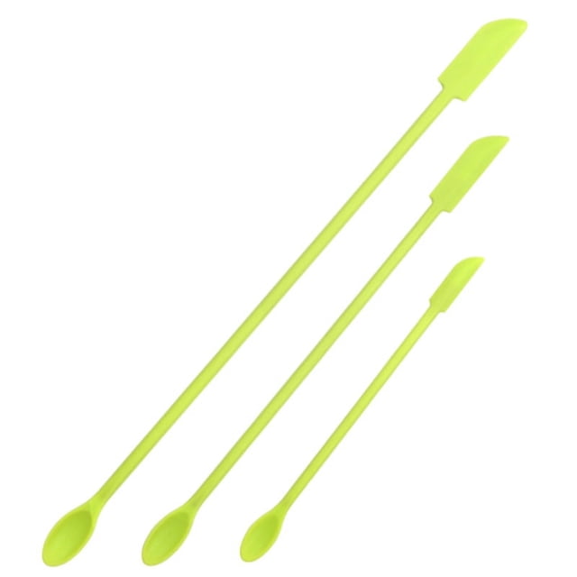 Espátula de belleza, espátula de maquillaje, mini espátula para cosméticos y tarro de cocina, espátula de silicona pequeña Last Drop