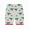 thumbnail image 5 of TOWED22 Toddler Baby Boy Summer Clothes 2pcs Dinosaur Truck Print Round Neck Short Sleeve Shirt Top Elastic Waist Shorts Outfits(Green,11-12 Y), 5 of 8
