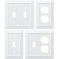 thumbnail image 7 of Franklin Brass W35245-PW-C Classic Architecture Switch/Duplex Wall Plate/Switch Plate/Cover, White, 7 of 7