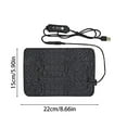 thumbnail image 1 of Adjustable USB Heating Pad for Reptile with Insulated Leather Cover and Climbing Scratching, 1 of 1