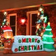 thumbnail image 1 of Hombre y árbol inflables navideños Joiedomi 3 m con LED, 1 of 10