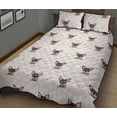 thumbnail image 2 of Juego de edredón con estampado de patas de chihuahua, 2 of 5