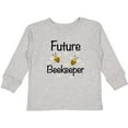 thumbnail image 3 of Inktastic Future Beekeeper Honey Bee Boys or Girls Long Sleeve Toddler T-Shirt, 3 of 5