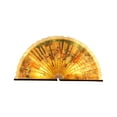 thumbnail image 2 of Creative Fan Lamp Creative Fan-Shaped Lamp Multifunctional Decor Modern Home Accent Lighting, Wood and Paper Construction Intelligent On/Off Technology Warm Ambient Glow, 2 of 9