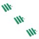thumbnail image 5 of Soidarity 3 Sets Tri Box Surfing SUP Surfboard Fin Plug Set con Tornillo Verde Type1 NO1, 5 of 6