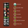 thumbnail image 3 of SILO Nuts, Organic Hazelnuts, Raw, 16oz, Filberts, Whole Hazelnut, with Skin, Shelled, GMO-Free Nuts, Vegan, Kosher, Great Snack for Parties and an Ingredient for Cooking, Bulk, Great Gift for a Healt, 3 of 6