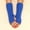 Blue, variant on BKQCNKM Fingerless Gloves for Women Fingerless Gloves Women Autumn and Winter Solid Color Multicolor Wool Long Striped Knit Half Finger Gloves for Cold Weather, Hot Pink One Size
