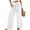 White, variant on JJHGVB Palazzo Pants Linen Pants Women's Linen Wide Leg Pants Casual Loose High Waist Beach Haren Pants Pockets Wide Leg Pants Woman Women'S Pants Brown 2XL