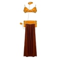 thumbnail image 1 of Traje de mujer Conjunto de de Traje de rendimient Halloween, baile, - L Sunnimix Disfraz Vestido largo hueco, 1 of 8