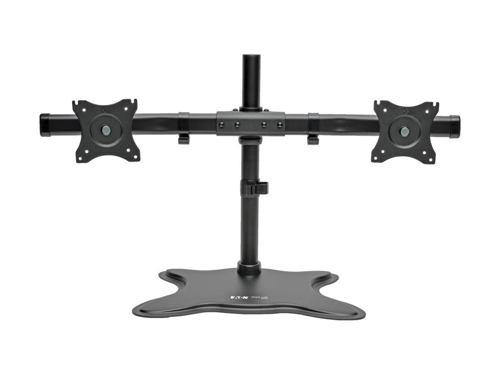 TRIPP LITE DDR1327SDD Black 13" - 27" Dual-Monitor Desktop Mount Stand for Flat-Screen Displays