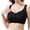 Black, variant on Women Full Coverage BraPost Front Closure Bra for Recovery Comfort No Underwire Full Coverage Support Bras with Prosthesis Pocket Everyday Use L Black