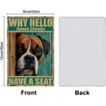 thumbnail image 2 of 1 pc Vintage Metal Tin Sign Iron Wall Decor 110x240mm for Bars Restaurants 300x200x2.2mm, 2 of 7