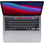 Restored Apple MacBook Air 13.3 inch Laptop - Silver, M1 Chip, Built for Apple Intelligence, 8GB RAM, 256GB storage