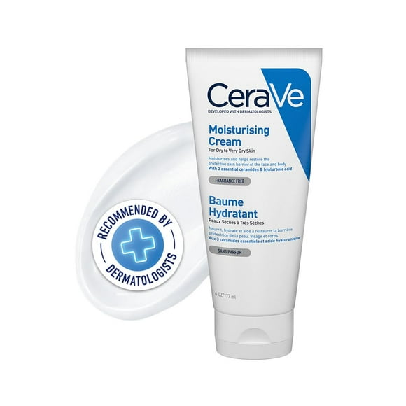 Crema hidratante CeraVe 177 ml, paquete de 1
