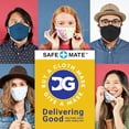 thumbnail image 5 of Safe+Mate Reusable and Washable Cloth Face Mask Adult L/XL - Camo, 5 of 7