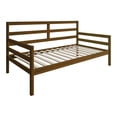 thumbnail image 5 of Home Design Towson Twin Daybed with Solid Wood Frame, Slatted Sides and Back, Stylish Seating and Sleeping Solution, Durable, Brown, 5 of 8