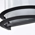 thumbnail image 5 of Nuvo Lighting LED Rectangular Bulk Head Fixture Black Finish with White Glass, 5 of 6