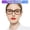 Black, variant on OCCI CHIARI Women's Blue Light Blocking Reading Glasses Stylish Computer Readers UV400 Protection Clear Vision 1.0 1.5 2.0 2.5 3.0 3.5 4.0 5.0 6.0 Composite Lens Anti Eye Strain, Glare, (Black ,2.50)