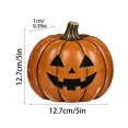 thumbnail image 3 of Mskk Wooden Pumpkin Tabletop Ornaments 5 Inch, Halloween Multiple Color 2D Pumpkins Decor Indoor for Mantel Shelf Farmhouse Indoor Home Party Display, 3 of 7