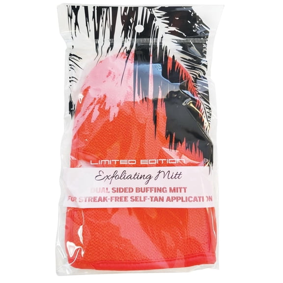 Toma's Total Tan Dual Exfoliating Mitt for Customized Pre-Tan Skin Prep