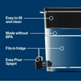 thumbnail image 3 of Brita 27 Cup Elite Filter Dispenser with 1 Brita Elite Filter, Made Without BPA, UltraMax, Black, 3 of 10