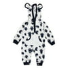 Hot Sale Newborn Infant Baby Boys Girls Cute Cartoon Hooded Romper Jumpsuit Winter Warm Coat Outerwear Clothes