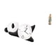thumbnail image 5 of Moderno y bonito reloj de pared de panda y figura de María, práctica y resistente decoración del hogar, obra de arte decorativa, escultura d, 5 of 8