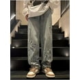 thumbnail image 3 of CoCoMangos Y2K Baggy Jeans Women's Fairycore Emo Denim Pants Star Patchwork Alternative Clothing Acubi Jogger Indie Sweatpants, 3 of 6