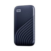 WD 1TB My Passport SSD, External Solid State Drive, Blue - WDBAGF0010BBL-WESN