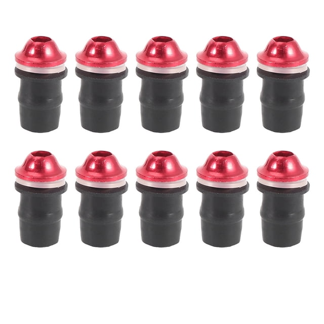 10 tornillos hexagonales interiores universales para parabrisas de motocicleta M5, color rojo Jadeshay A