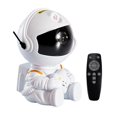 thumbnail image 2 of Lámpara Proyector de astronauta Luz nocturna Cielo estrellado Decoración del hogar (Estrella blanca del abrazo) Sywqhk Para estrenar, 2 of 7