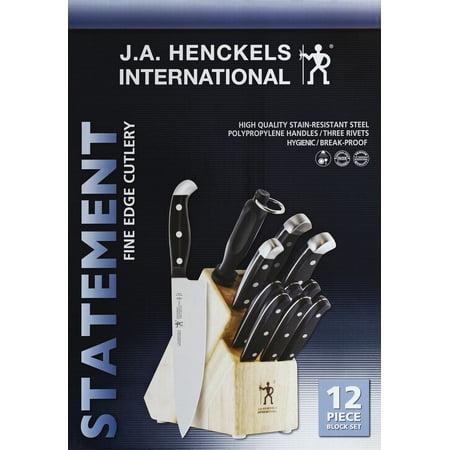 henckels statement knife block set