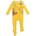 thumbnail image 3 of Star Wars Yoda R2-D2 Chewbacca Newborn Baby Boys 2 Pack Zip Up Sleep N' Plays Newborn to Infant, 3 of 5