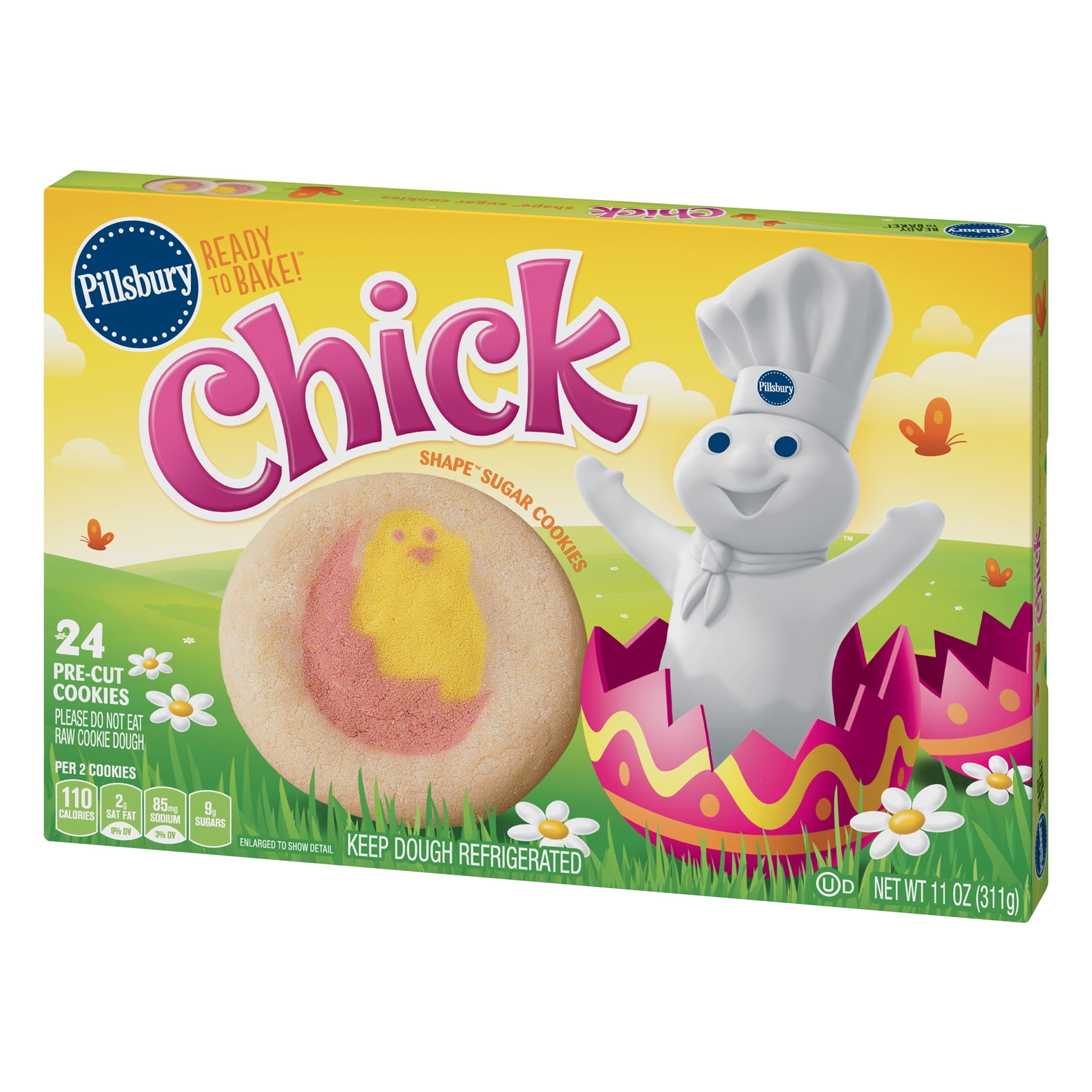 Pillsbury Cookies Calories : Pillsbury Ready To Bake Sugar Cookies 24 Ct 16 Oz From Walmart In Austin Tx Burpy Com - A classic cookie favorite, available in a convenient mix.