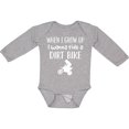 thumbnail image 3 of Inktastic Dirt Biking Motocross Future Dirt Biker Boys or Girls Long Sleeve Baby Bodysuit, 3 of 5
