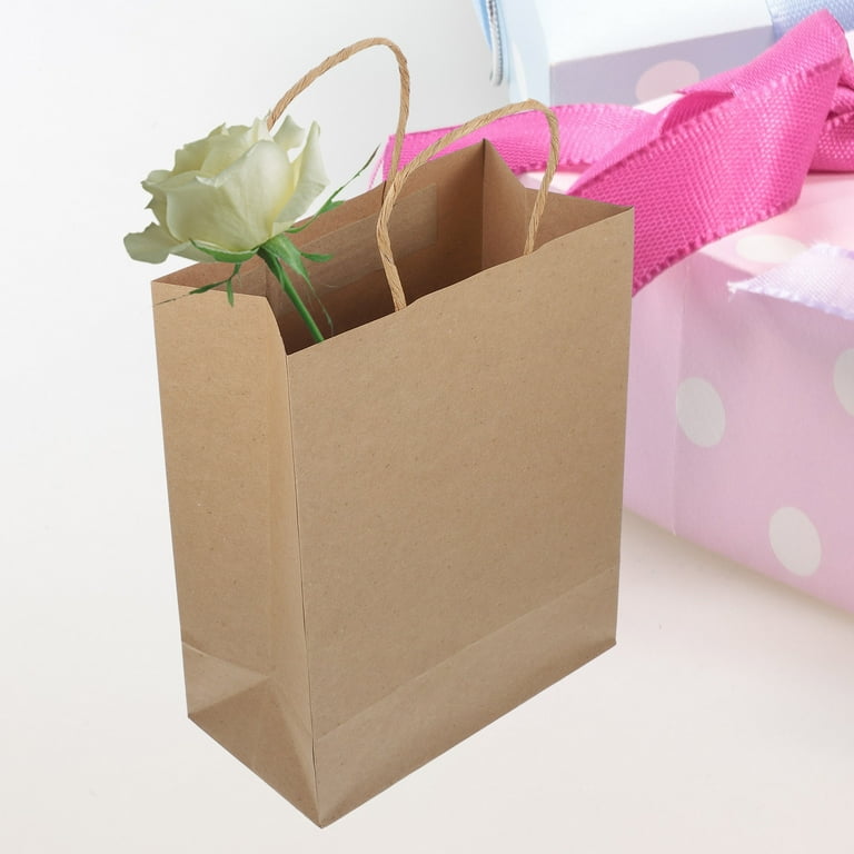 12pcs Gift Bags Gift Packing Bags Personalized Gift Bag Handled Kraft Paper Bags Walmart