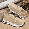 thumbnail image 5 of Mepaouo Womens Walking Shoes Embroidery Platform Running Tennis Sneakers Lace up Slip on Casual Shoes, 5 of 7