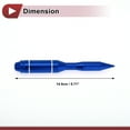 thumbnail image 3 of Unique Bargains 1 Set Car Bullet Antenna for Jeep Wrangler JK/JL 2007-2023 Decoration Only Blue, 3 of 7