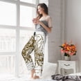 thumbnail image 5 of Fuzoiu Western Scenery With Old Wagon Print Women's Pajama Pants,Lounge Pants with Drawstring and Pockets, Casual Pjs Sleep Bottoms, Women's Sleep Pants-Small, 5 of 6