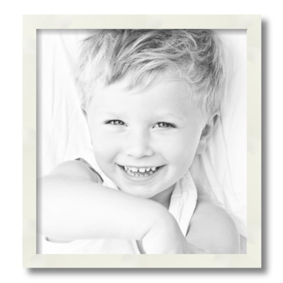 ArtToFrames 15x16" White Picture Frame, White Wood Poster Frame, with Regular Glass and 2 (FBPL-5140)