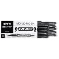 thumbnail image 4 of Zebra Marqueur permanent McKee extra Fin B-MO-120-MC-BK Noir 10 Pcs, 4 of 5