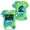 Green2, variant on Boys Number 5 T Shirts for Kids Toddler Letter Print Tees Short Sleeve Casual Round Neck Summer Tops